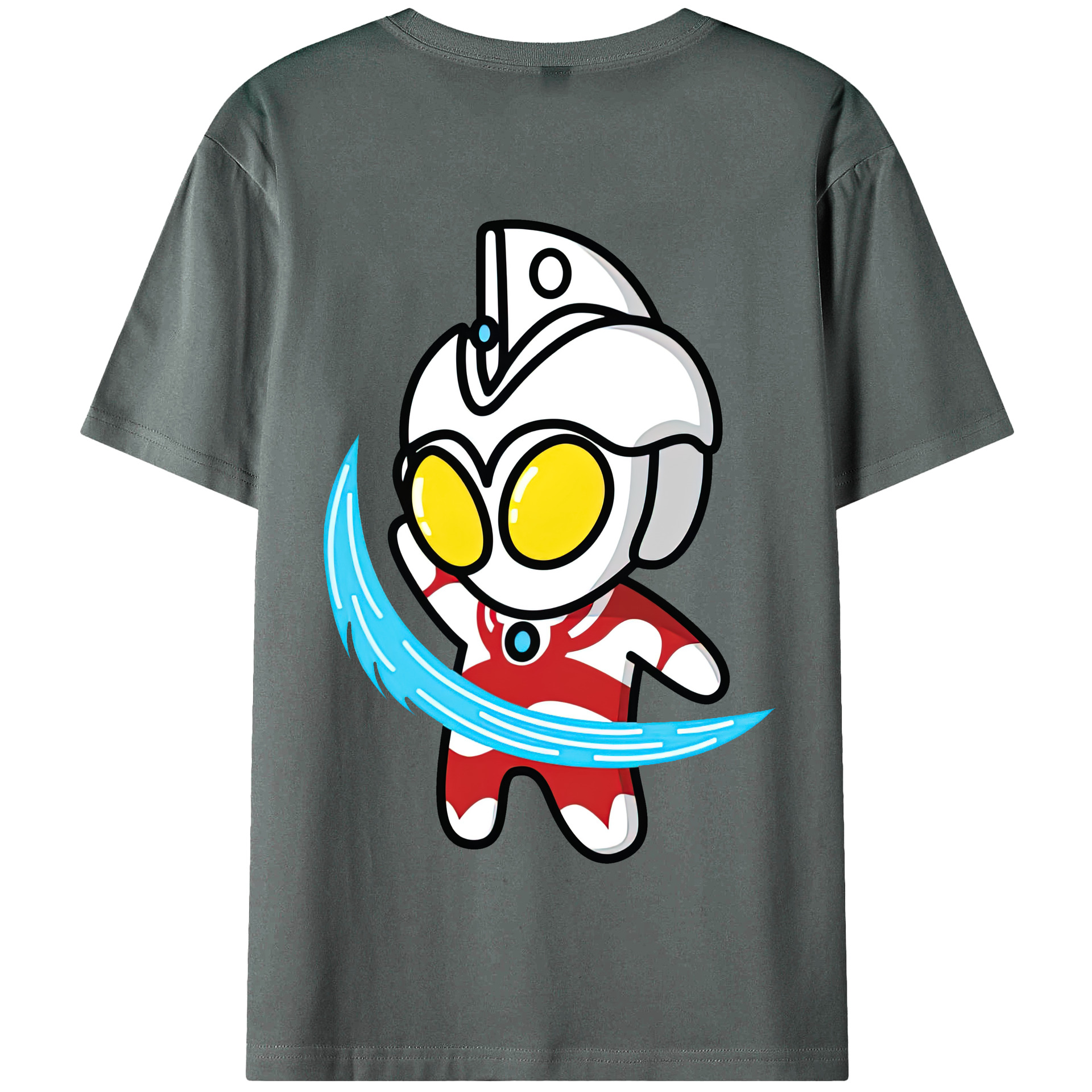 （画像用） ウルトラマン Ultraman 綿100％半袖Tシャツ（背面プリント）
